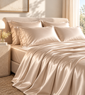 Comfy Silk Bed Sheet (500 TC)